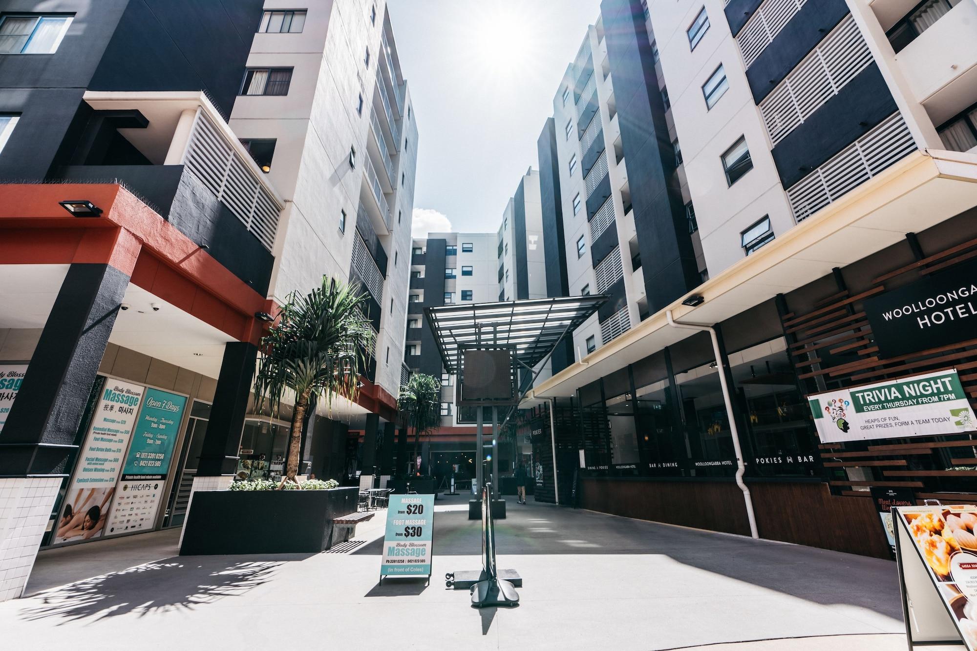 בריסביין Gabba Central Apartments מראה חיצוני תמונה