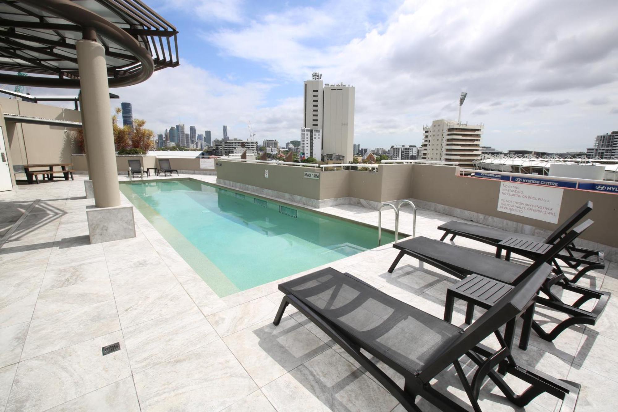 בריסביין Gabba Central Apartments מראה חיצוני תמונה